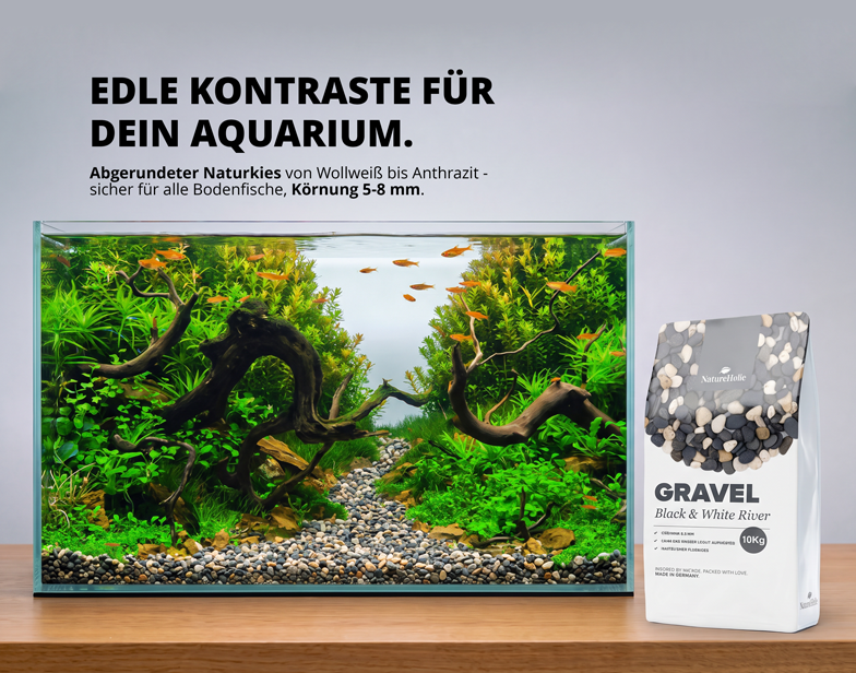 NatureHolic Naturkies Aragvi Black & White River Naturkies