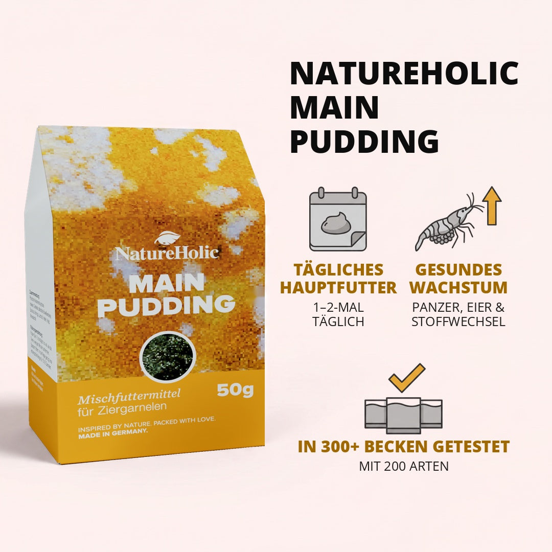 NatureHolic - Main Pudding Garnelenfutter - 50ml