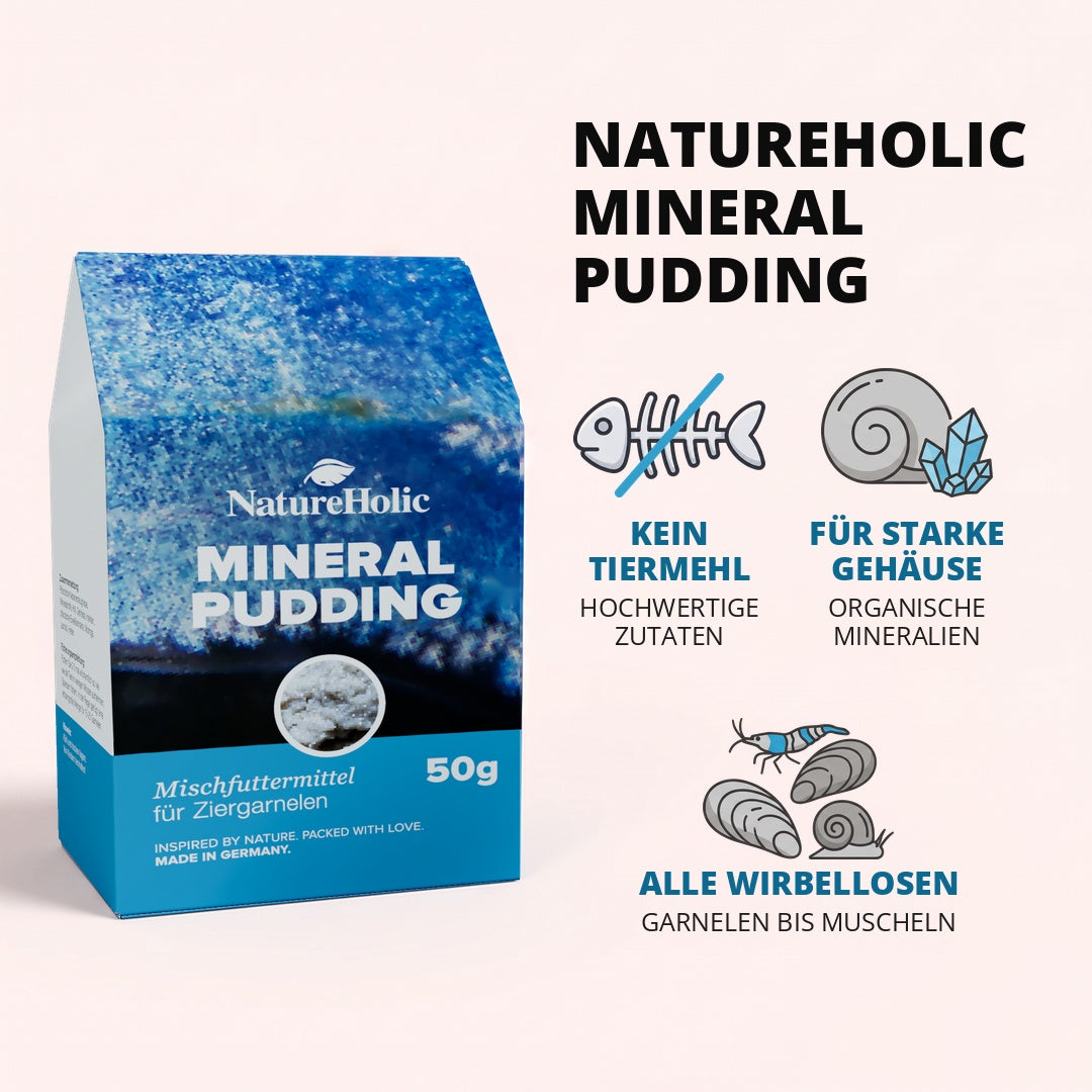 NatureHolic - Mineral Pudding Wirbellosenfutter - 50ml
