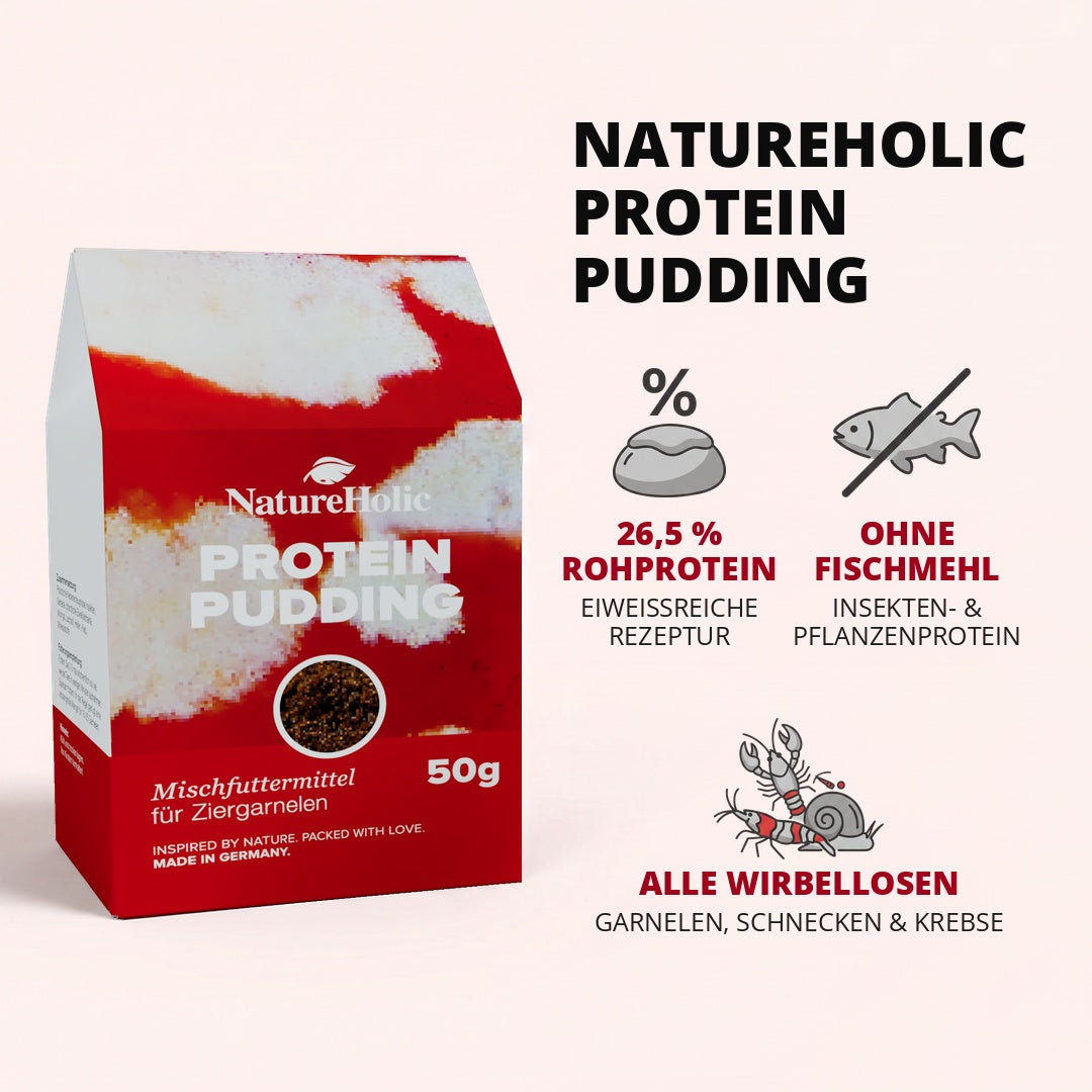 NatureHolic - Protein Pudding Garnelenfutter - 50ml
