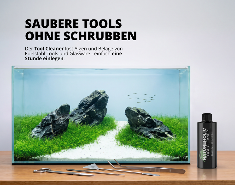 NatureHolic Toolreiniger für Aquarien - CleanLine - 250ml