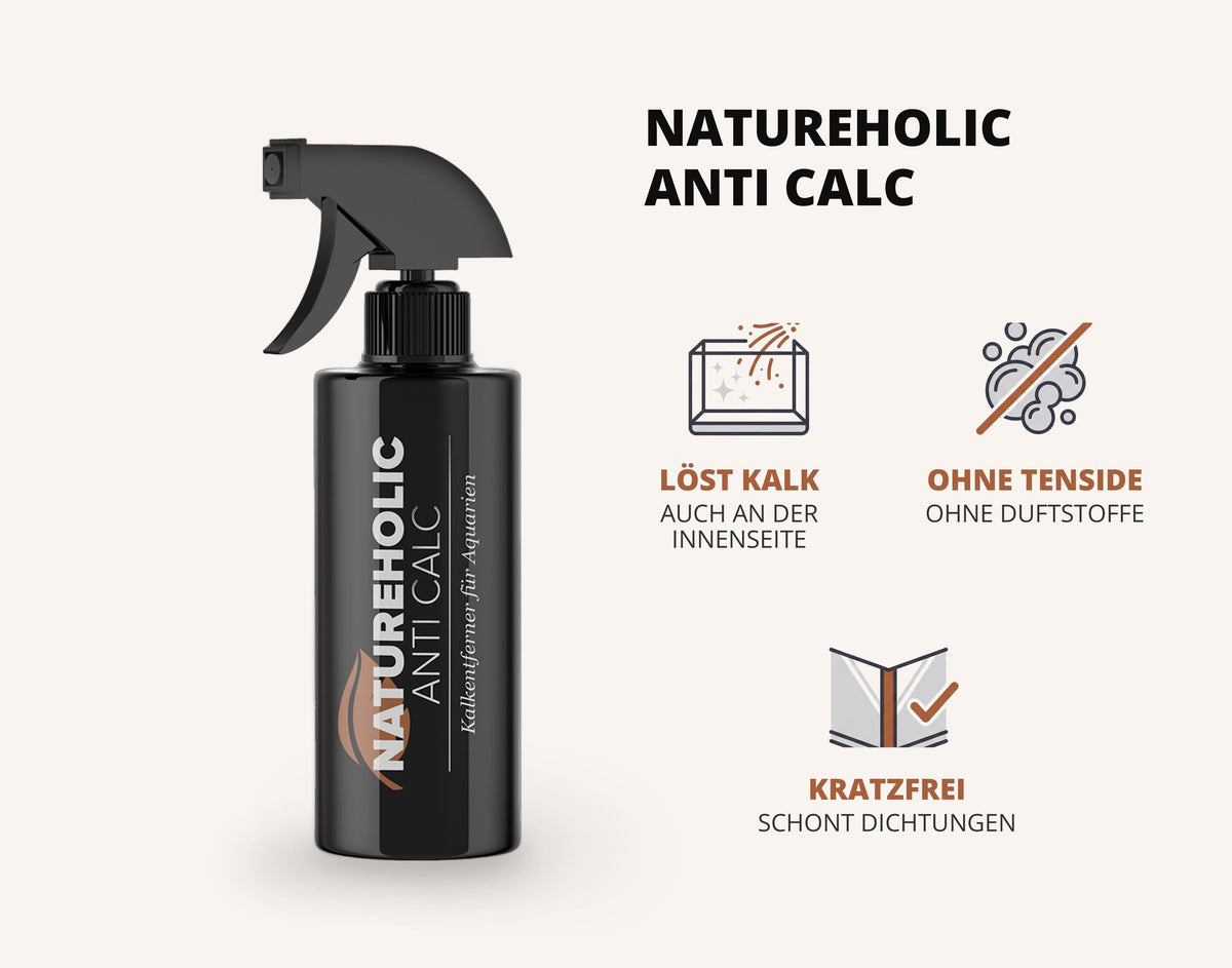 NatureHolic Kalkreiniger für Aquarien - CleanLine - 250ml