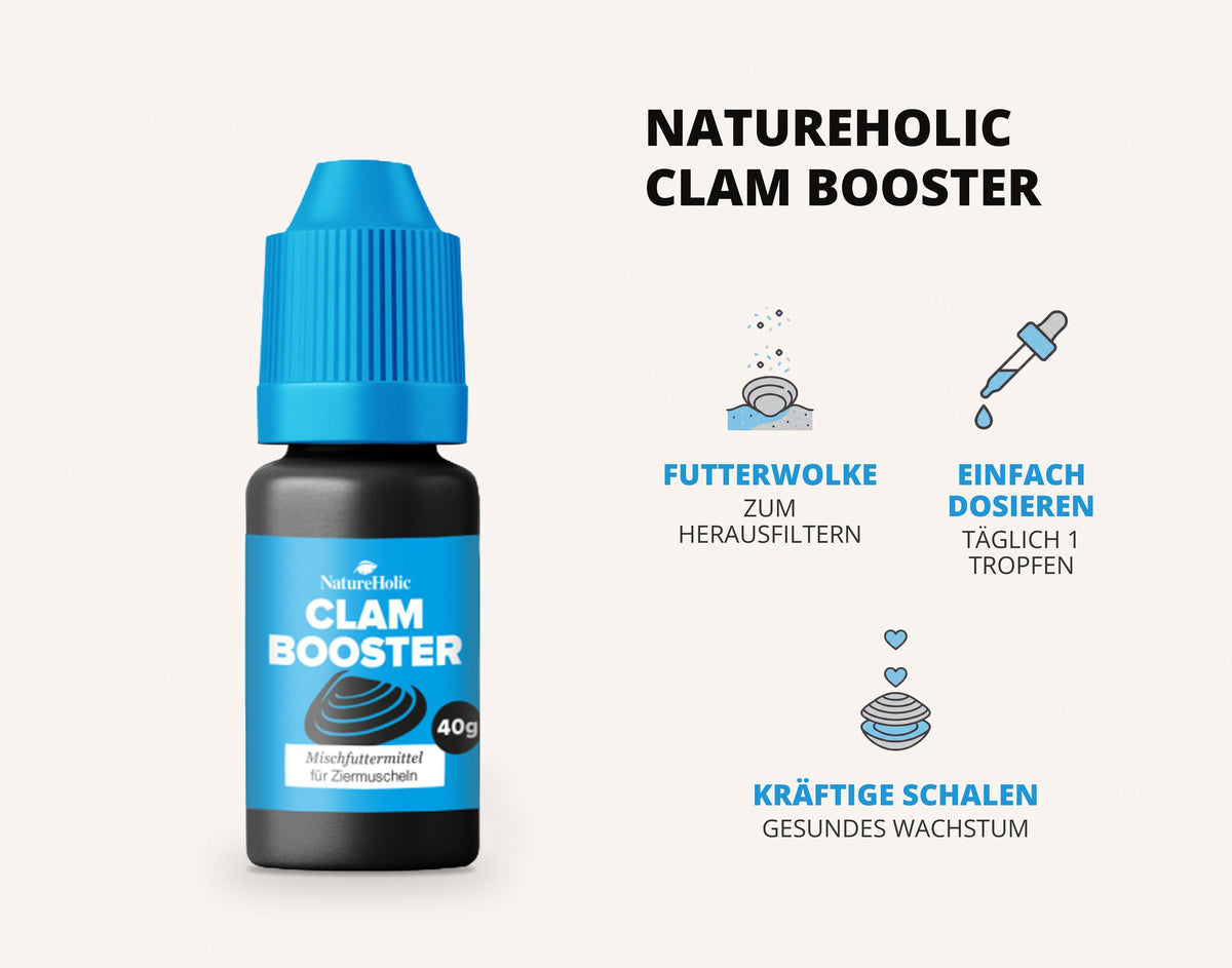 NatureHolic CLAM BOOSTER - Muscheldünger - 30 ml