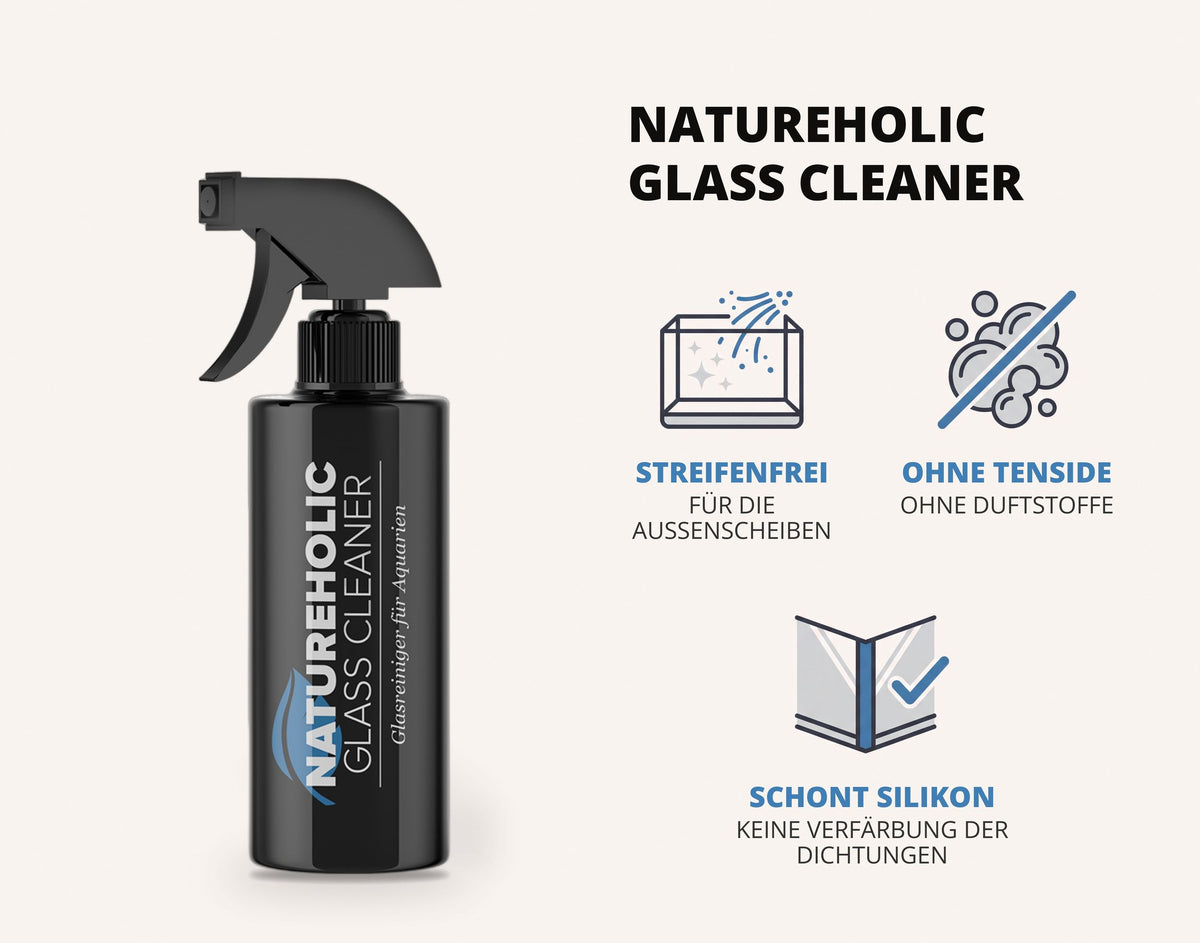 NatureHolic Glasreiniger für Aquarien - CleanLine - 250ml