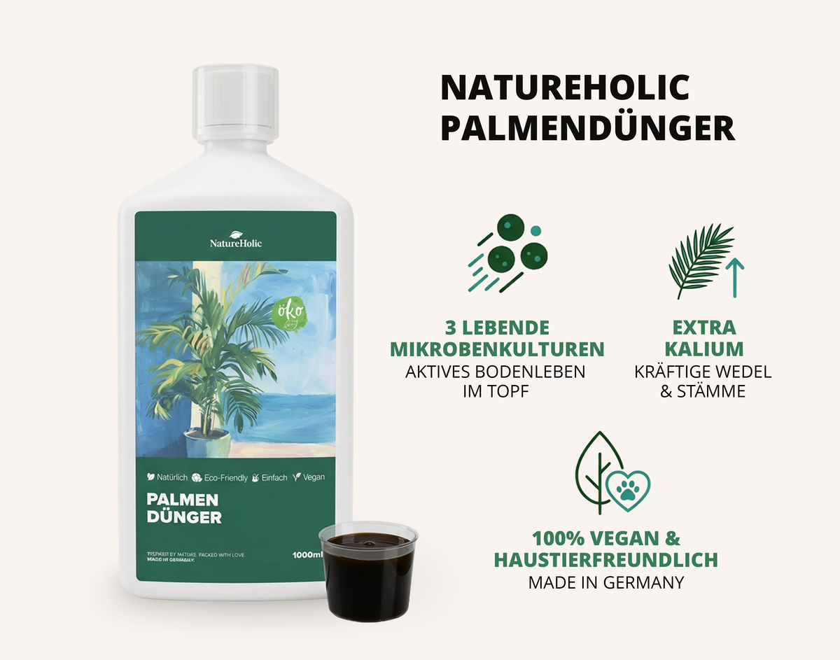 NatureHolic Palmendünger - Flüssig - 1000ml