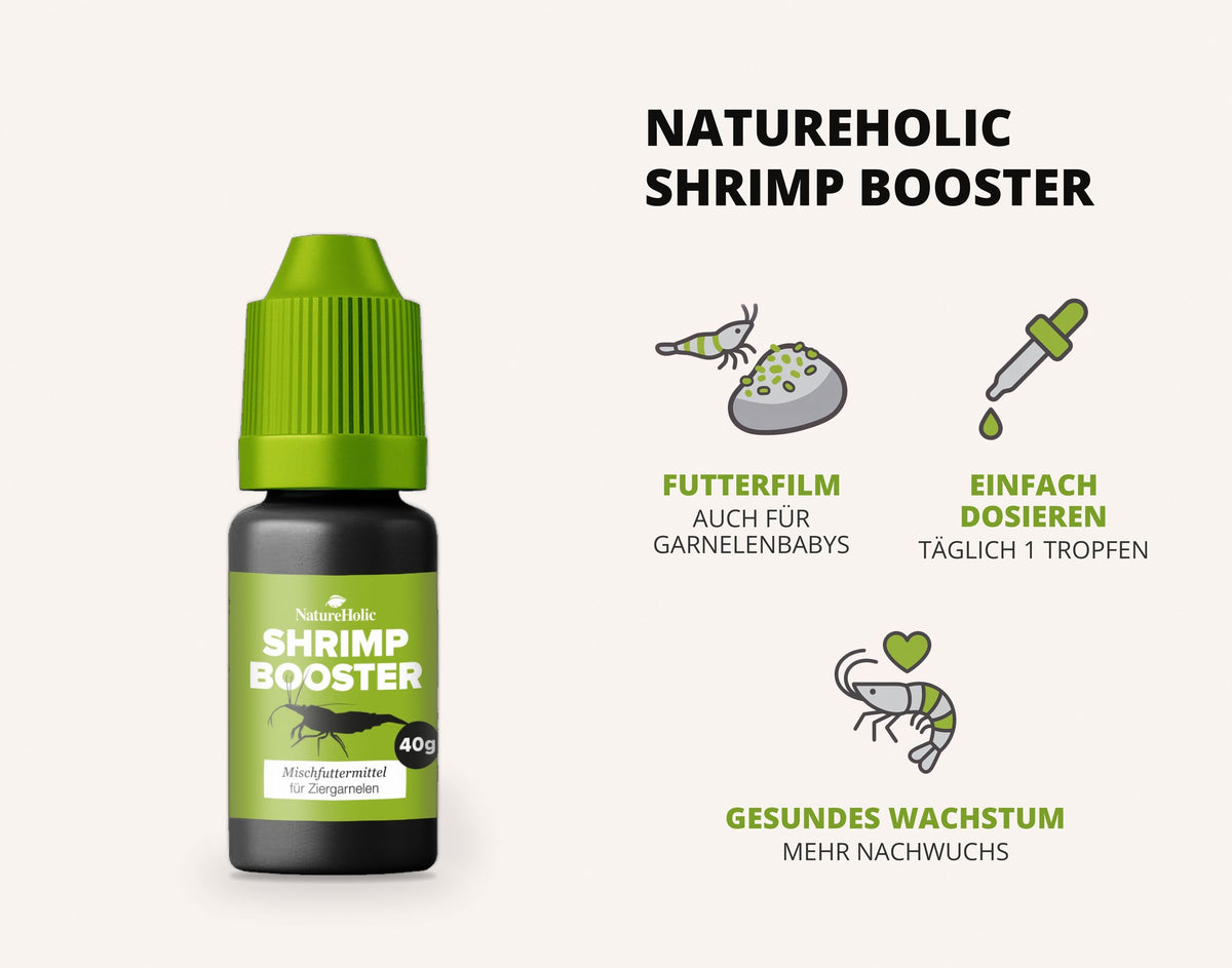 NatureHolic Shrimp BOOSTER - Garnelendünger - 30 ml