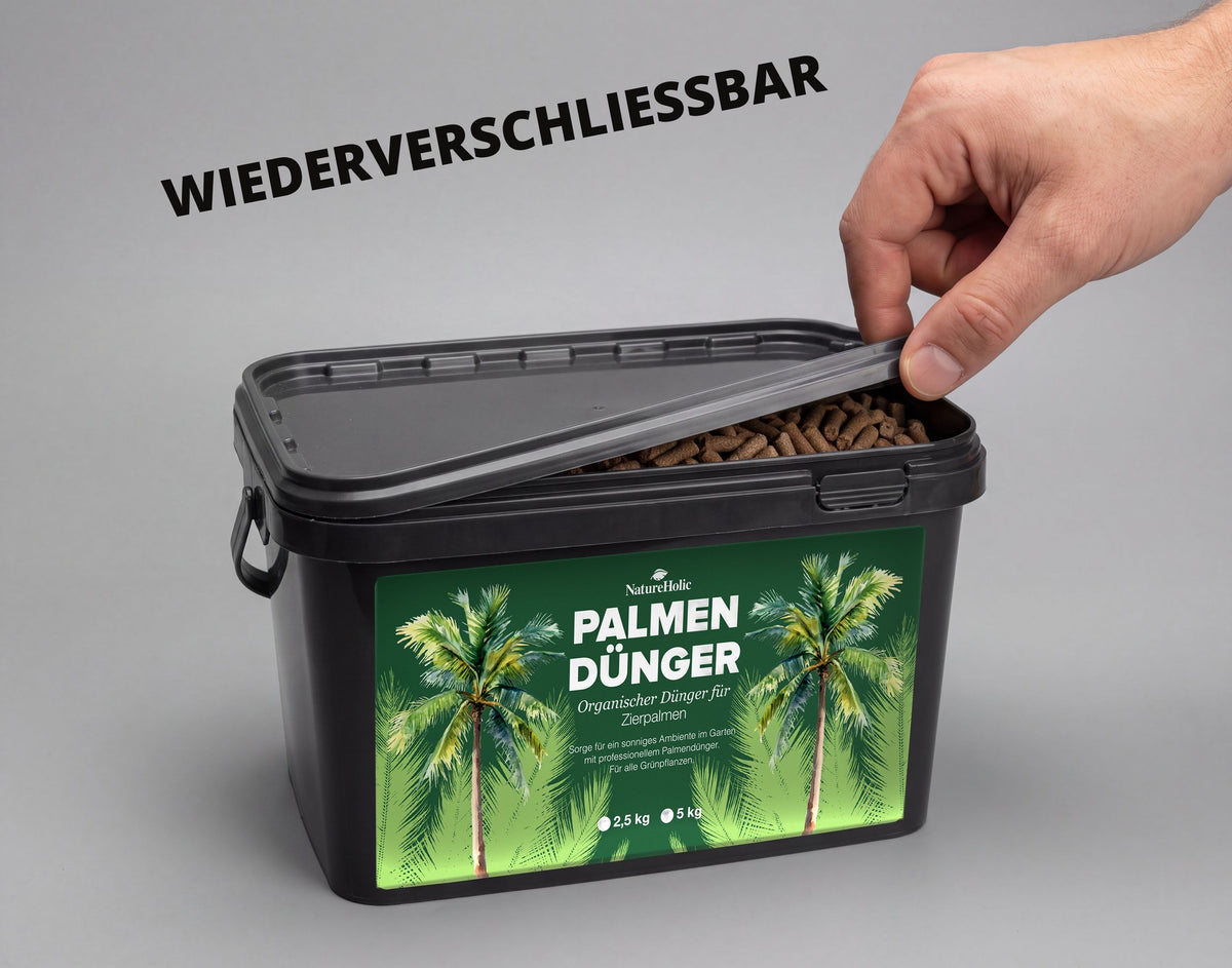 NatureHolic - Palmendünger - Pellet Volldünger für Grünpflanzen