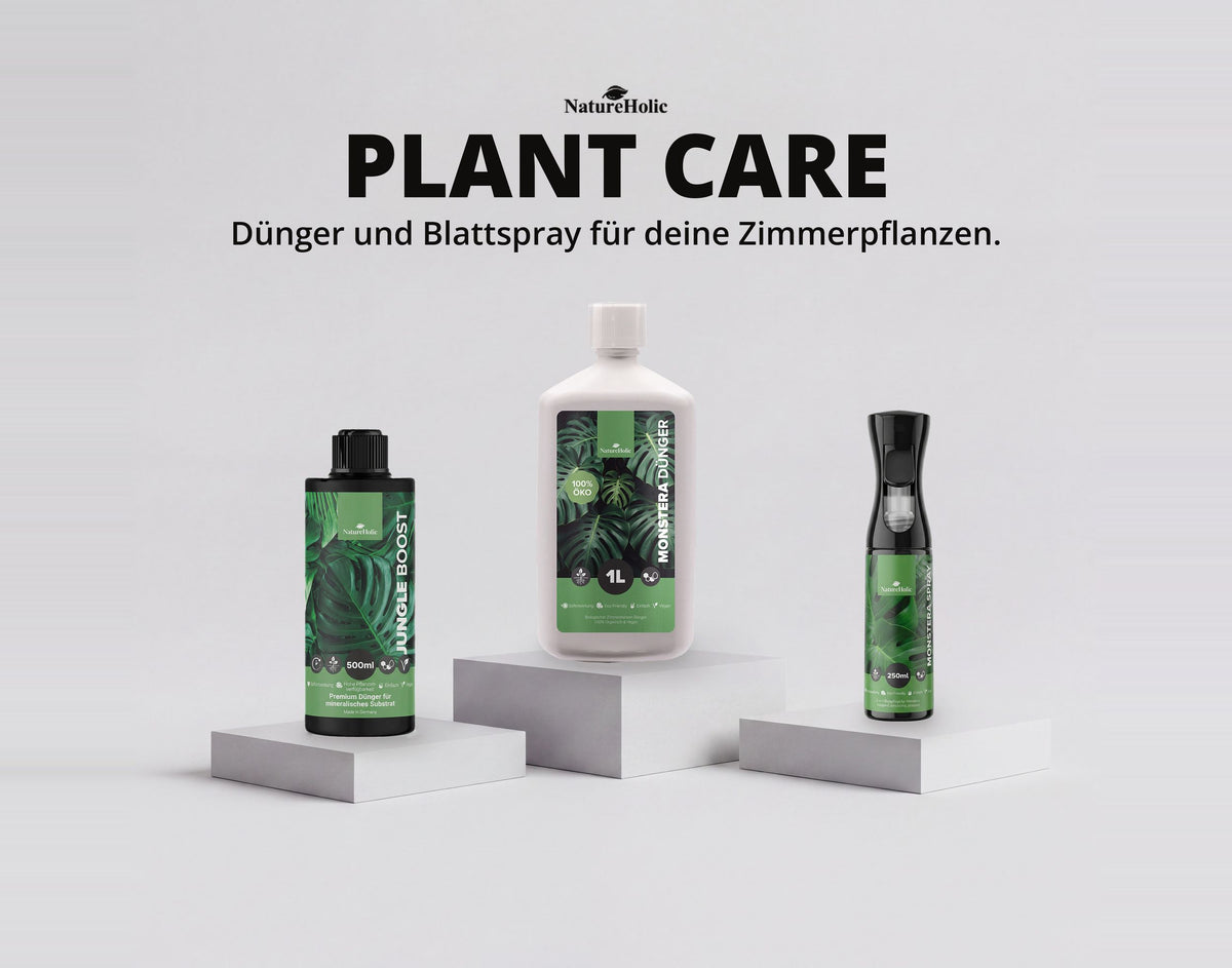 NatureHolic Monstera Dünger - Biologischer Zimmerpflanzendünger - 1000ml