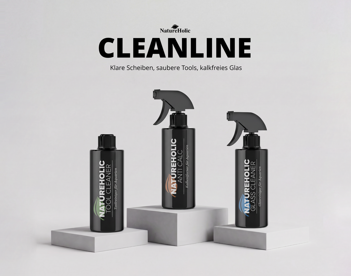 NatureHolic Glasreiniger für Aquarien - CleanLine - 250ml