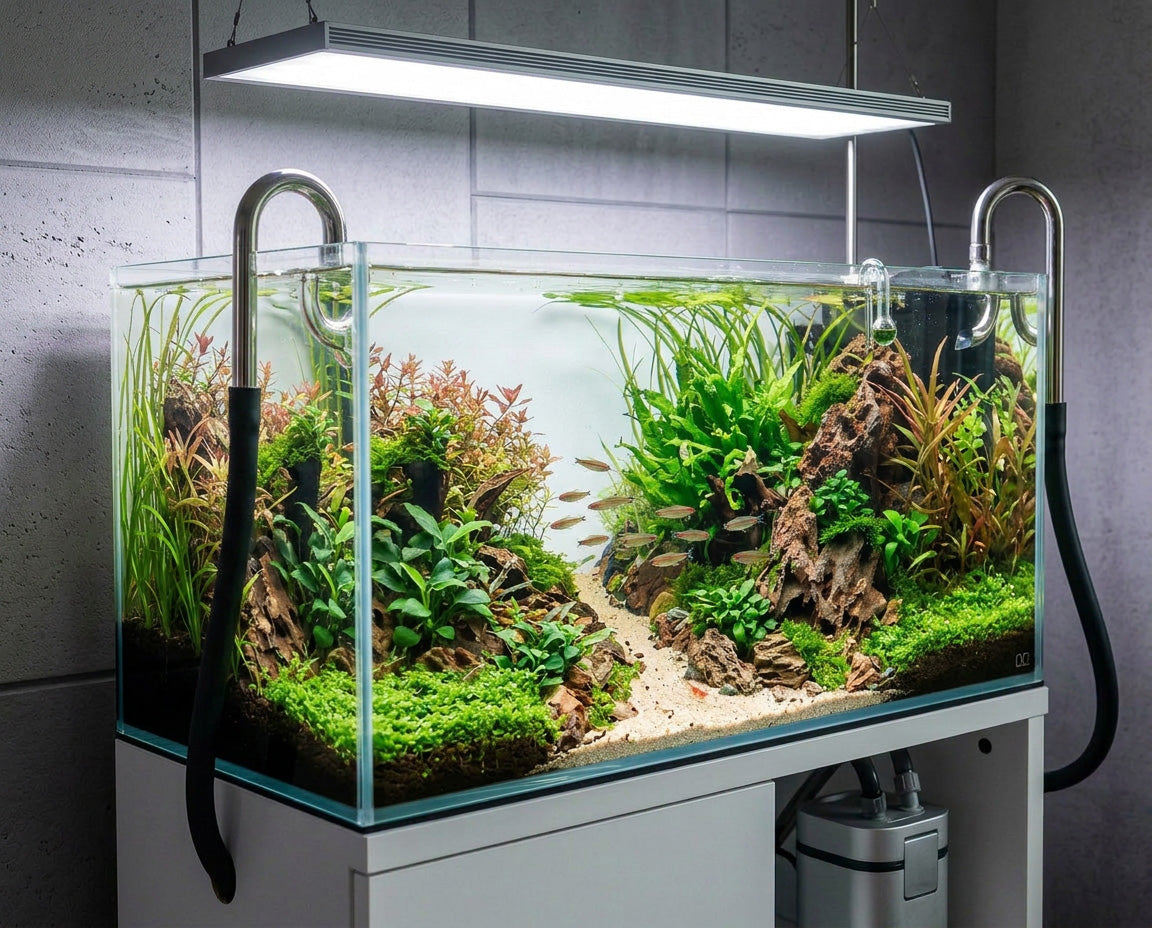 NatureHolic Silikon Aquarium Schlauch - Matt Schwarz - 16/22 mm - 3 m