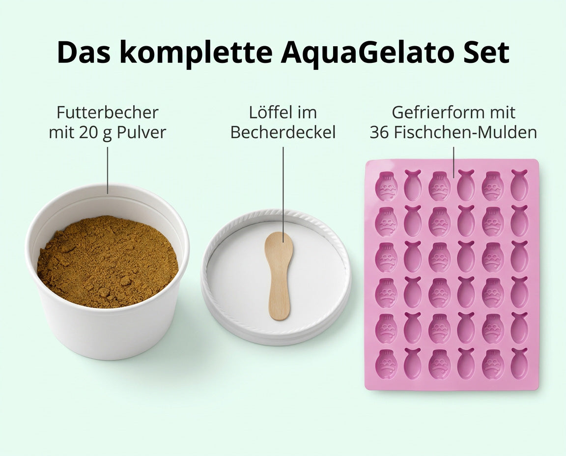 NatureHolic Aqua Gelato  - die kühle Sommer-Erfrischung für deine Aquarium Tiere!