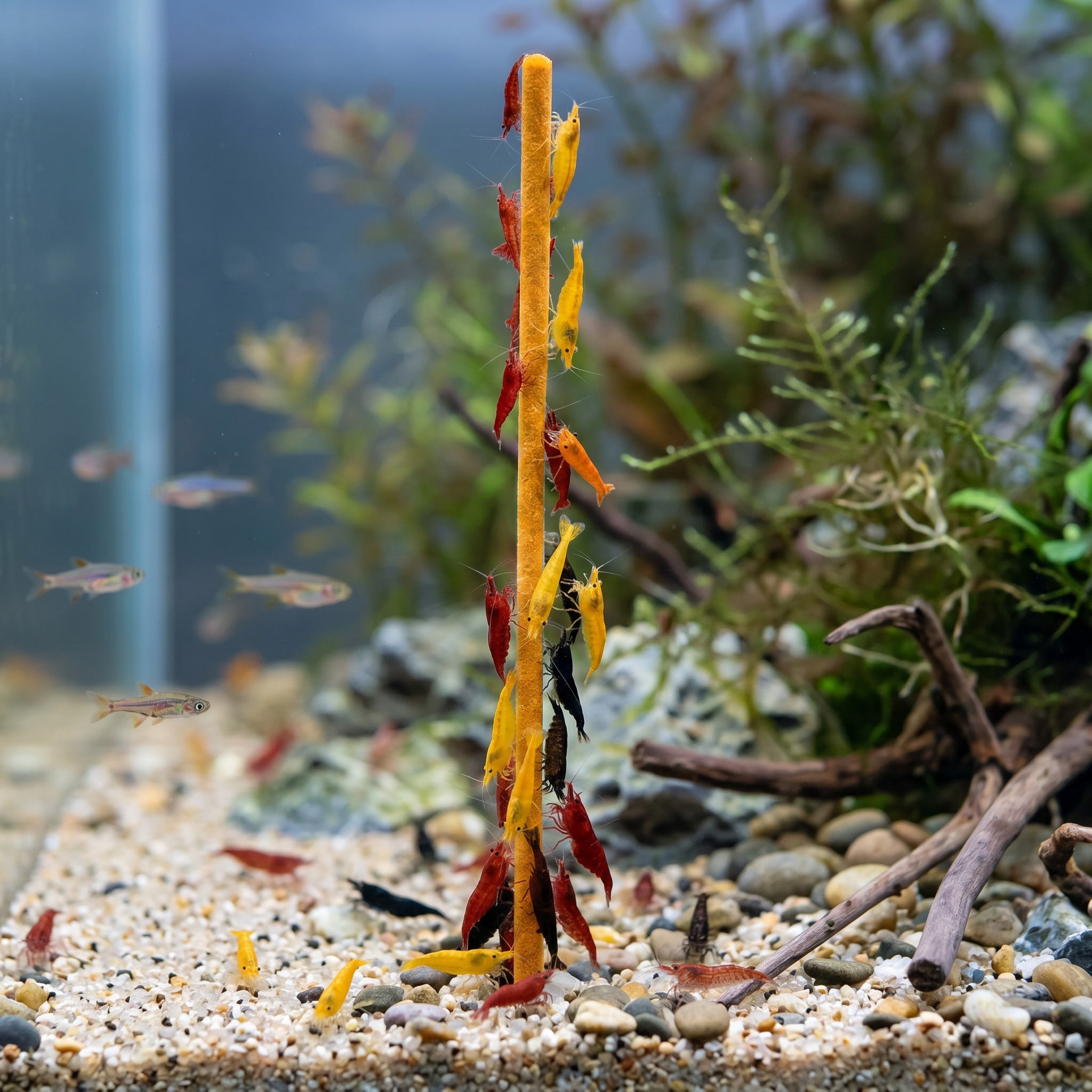 NatureHolic - Garnelen Lollies „Flower Power“ -  5 Lollis fürs Aquarium
