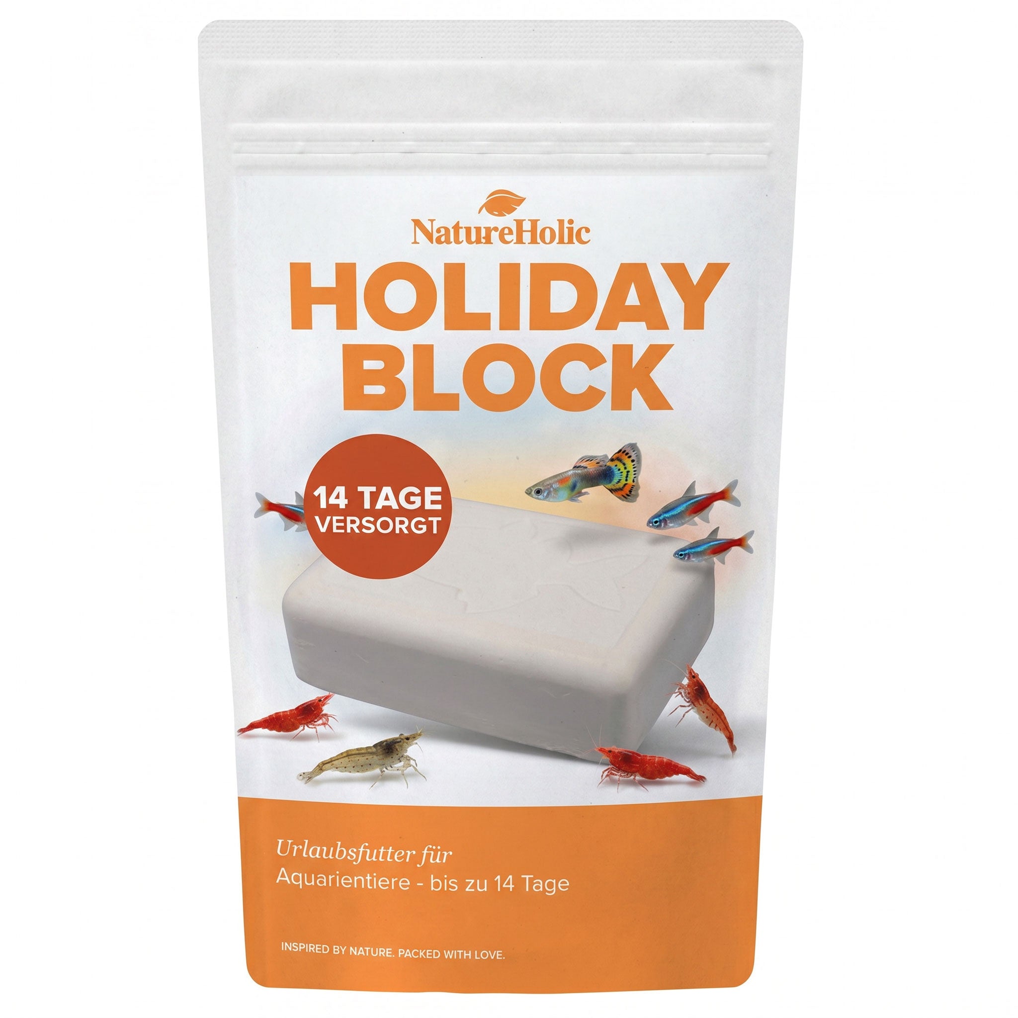 NatureHolic - Holiday Block - Aquarium Urlaubsfutter