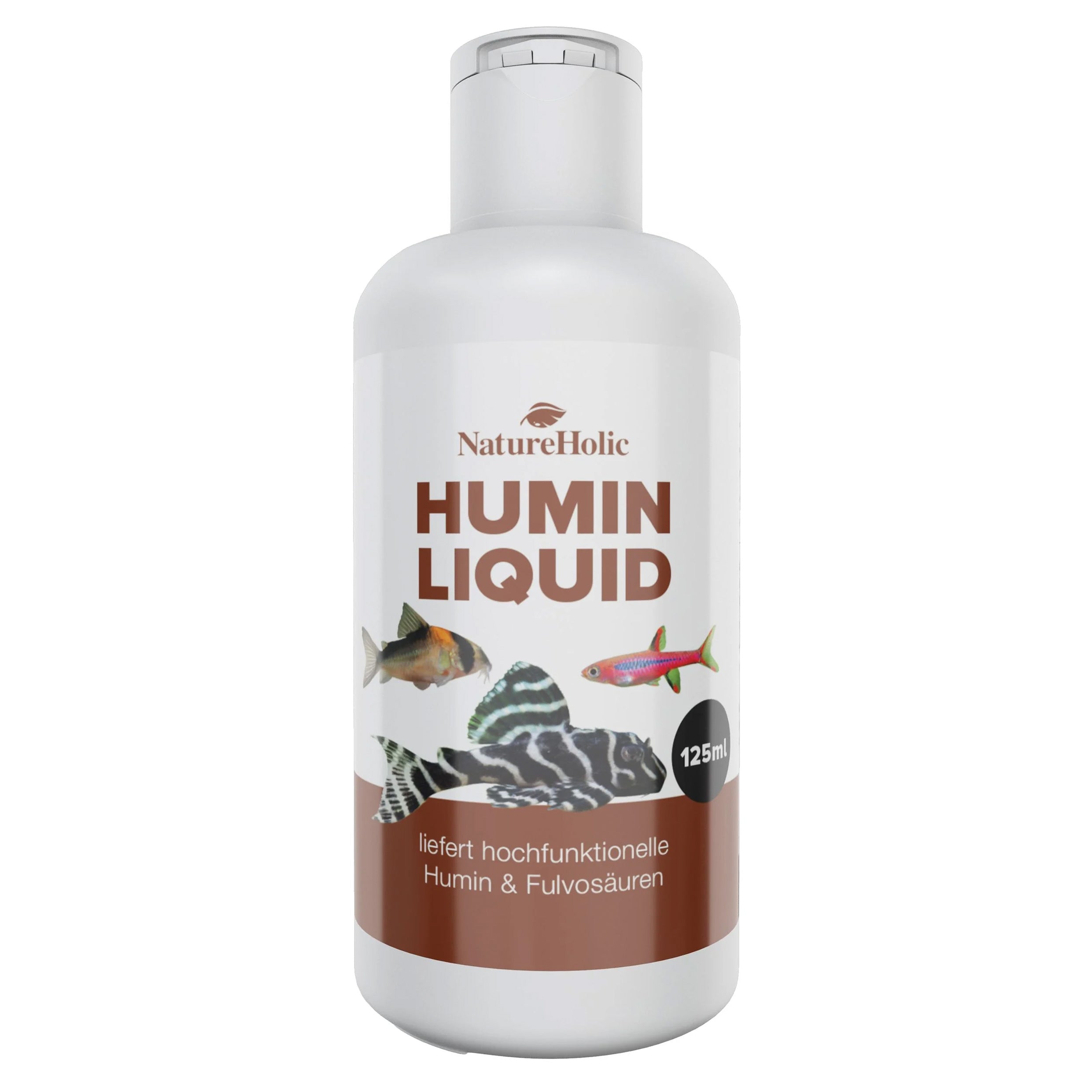 NatureHolic - Crusta Humin Liquid - 125ml / Wertvolle Huminstoffe für dein Aquarium