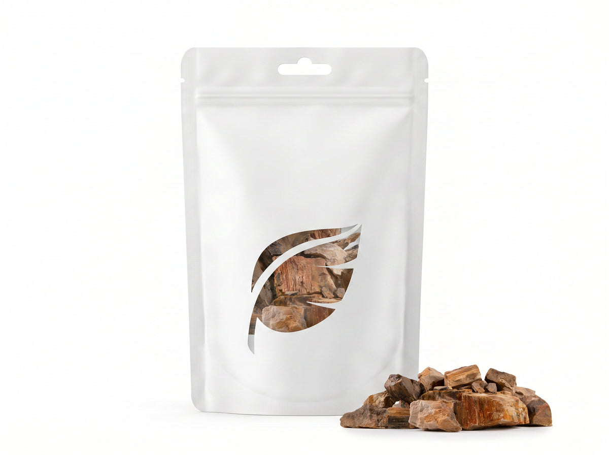 Kogarashi Stone - versteinertes Holz für Aquarium & Terrarium - 250g Bruch