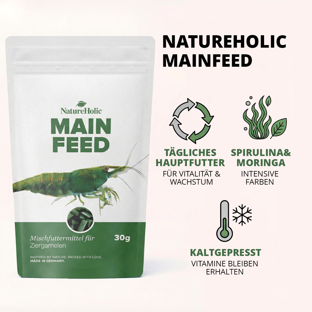 NatureHolic - Futter Paket - Mainfeed / Proteinfeed / Mineralfeed