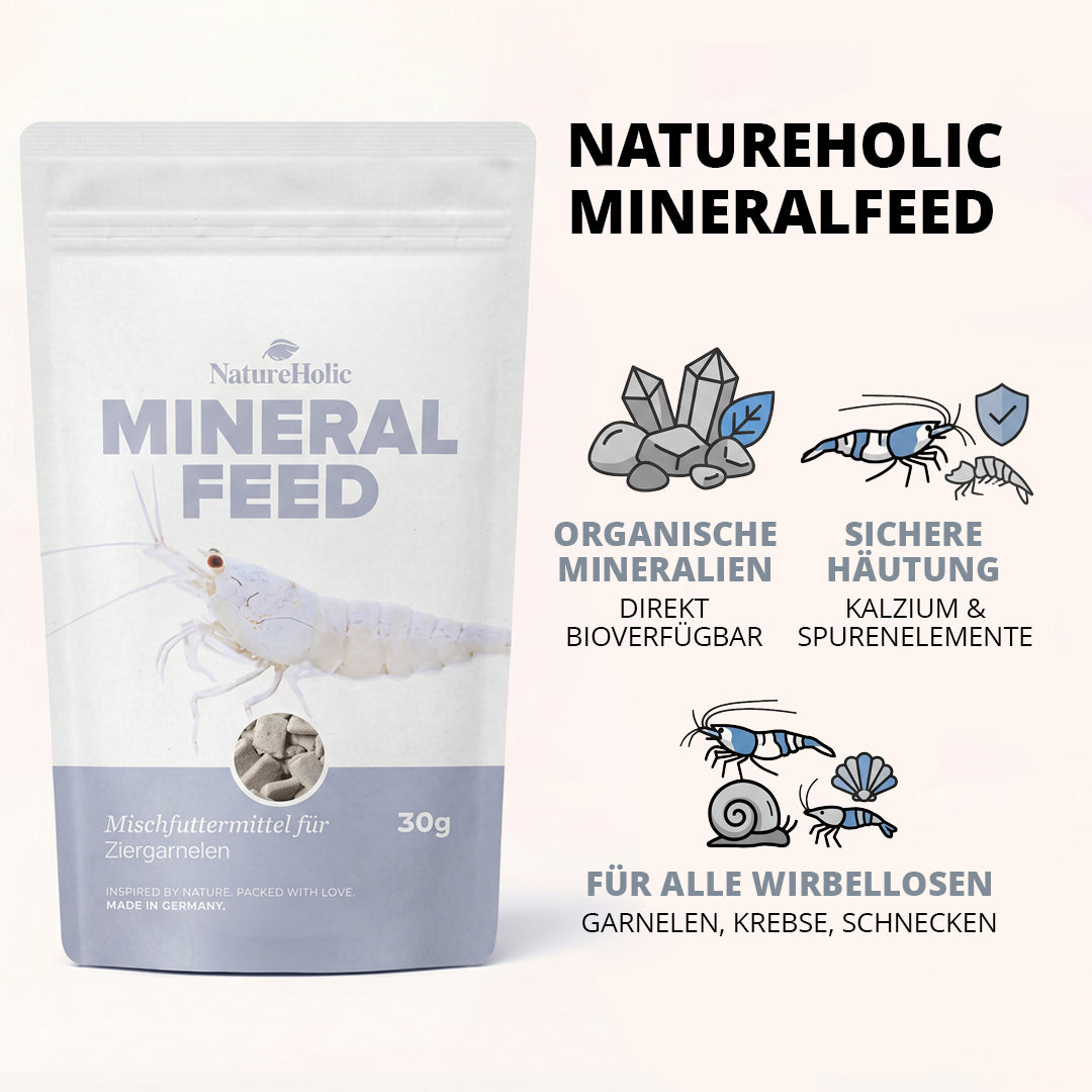 NatureHolic - Futter Paket - Mainfeed / Proteinfeed / Mineralfeed