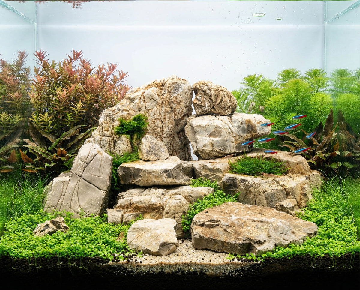 Mizu Stone - Stein für Aquarium & Terrarium - 250g Bruch