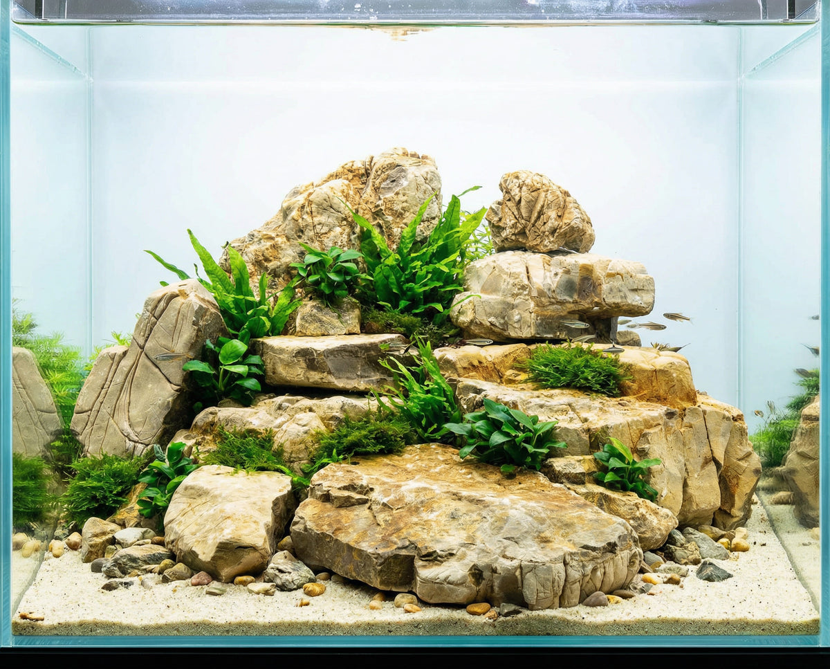 Mizu Stone - Stein für Aquarium & Terrarium - 250g Bruch
