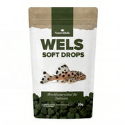 NatureHolic Wels Soft Drops —Softes Aquarium Futter für Welse 30 g