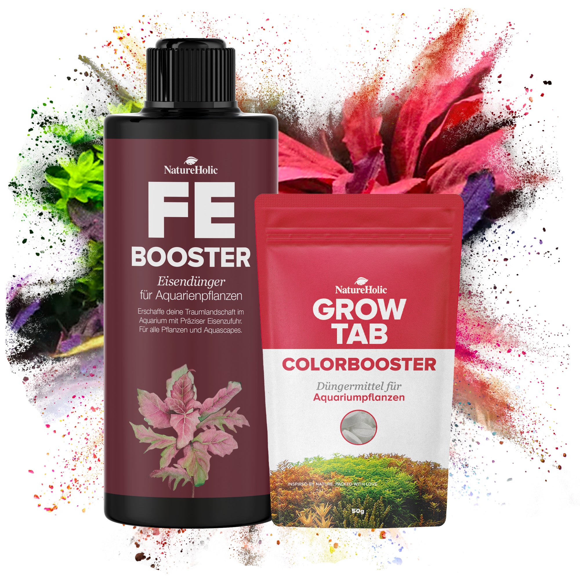 NatureHolic COLORBOOST Set - Aquarium Dünger