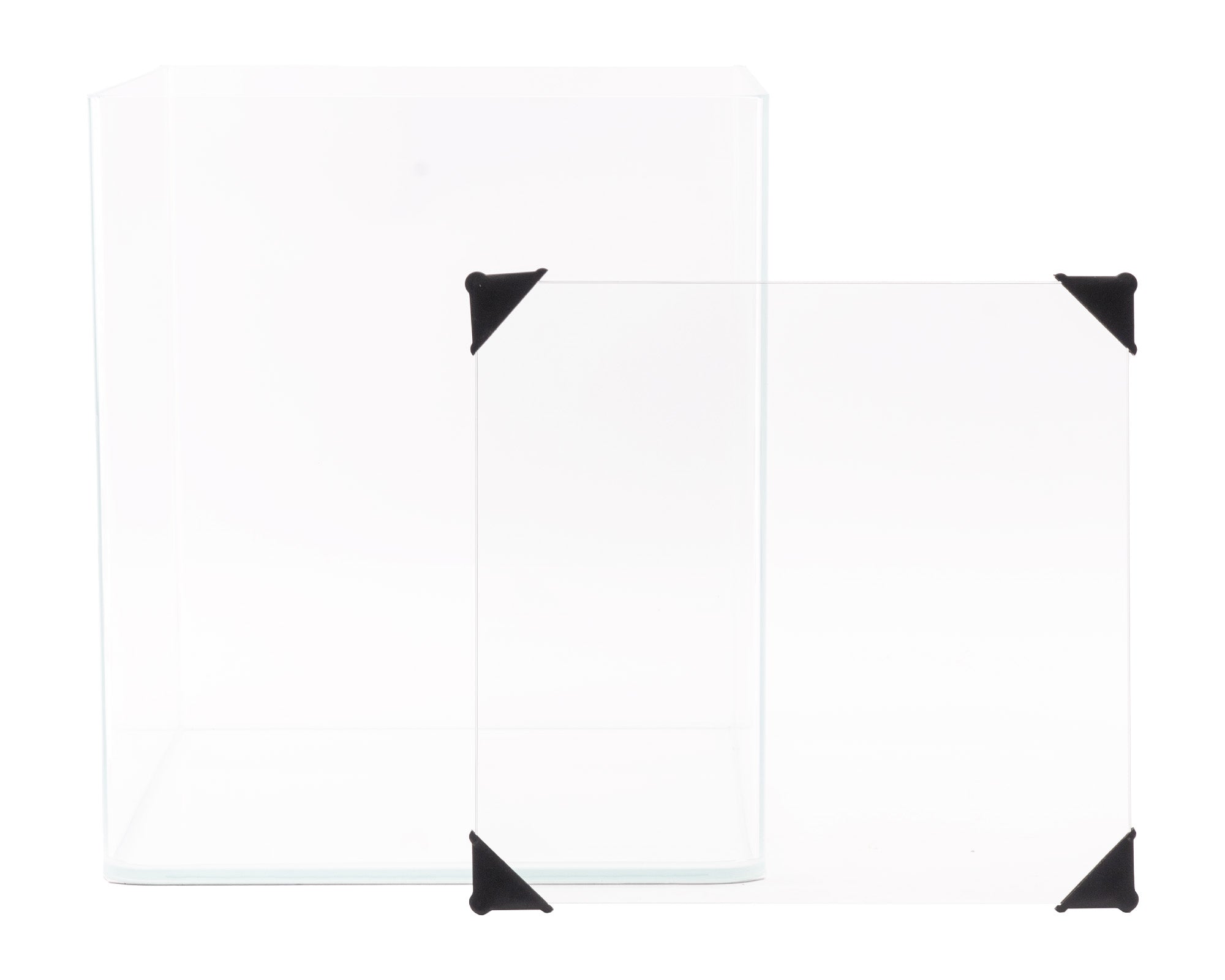 Crystal Clear Cube Weißglas