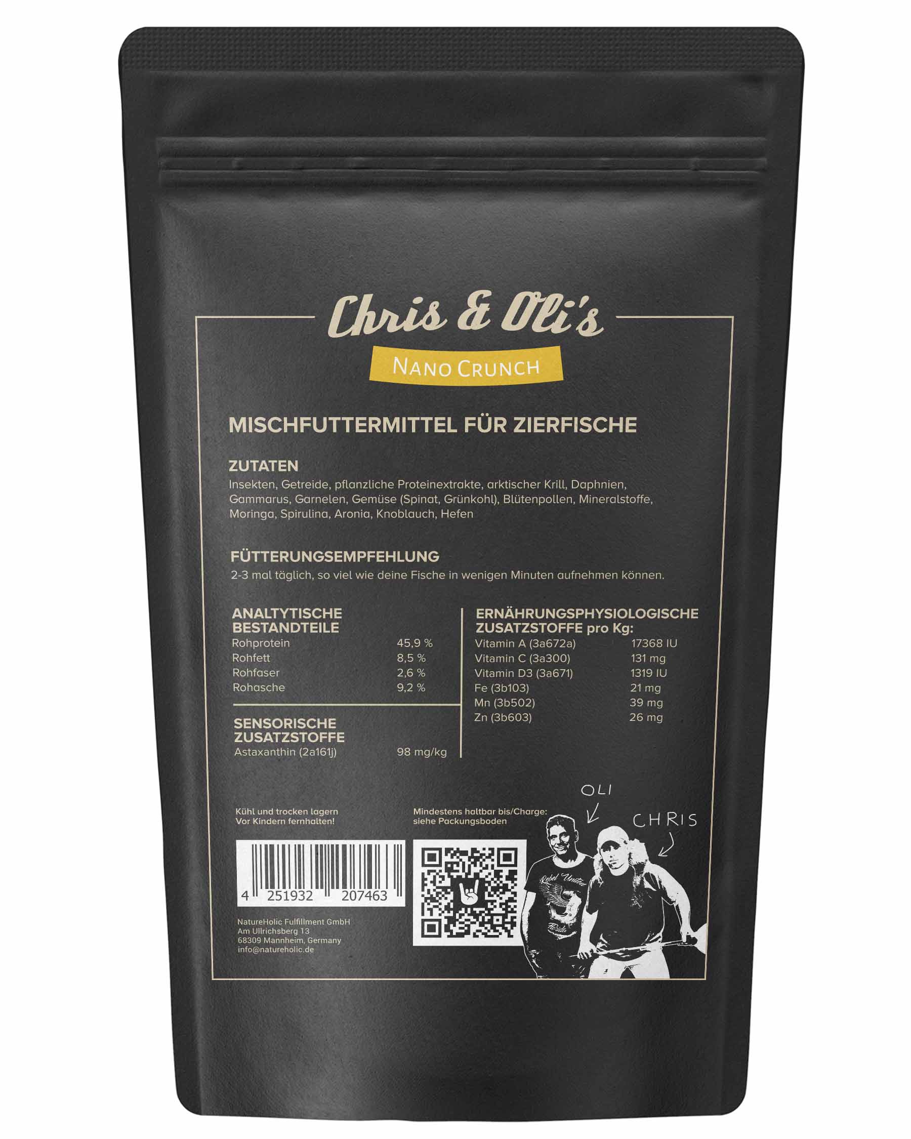 Chris und Olis - Nano Crunch - 45g