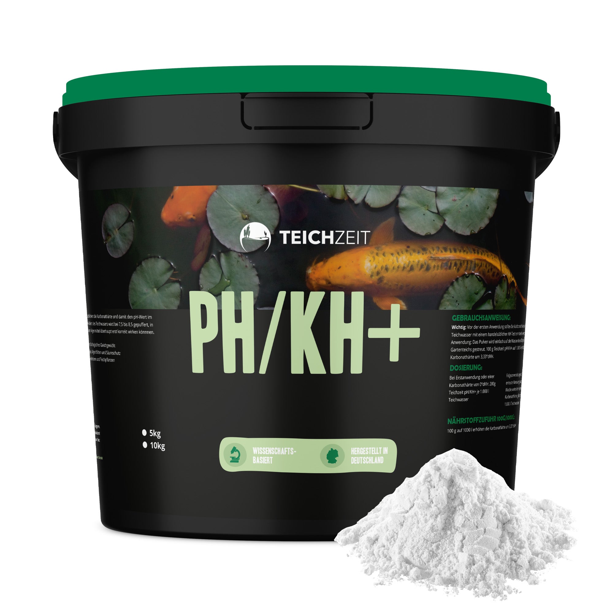 Teichzeit - pH/KH+ Teichstabilisator