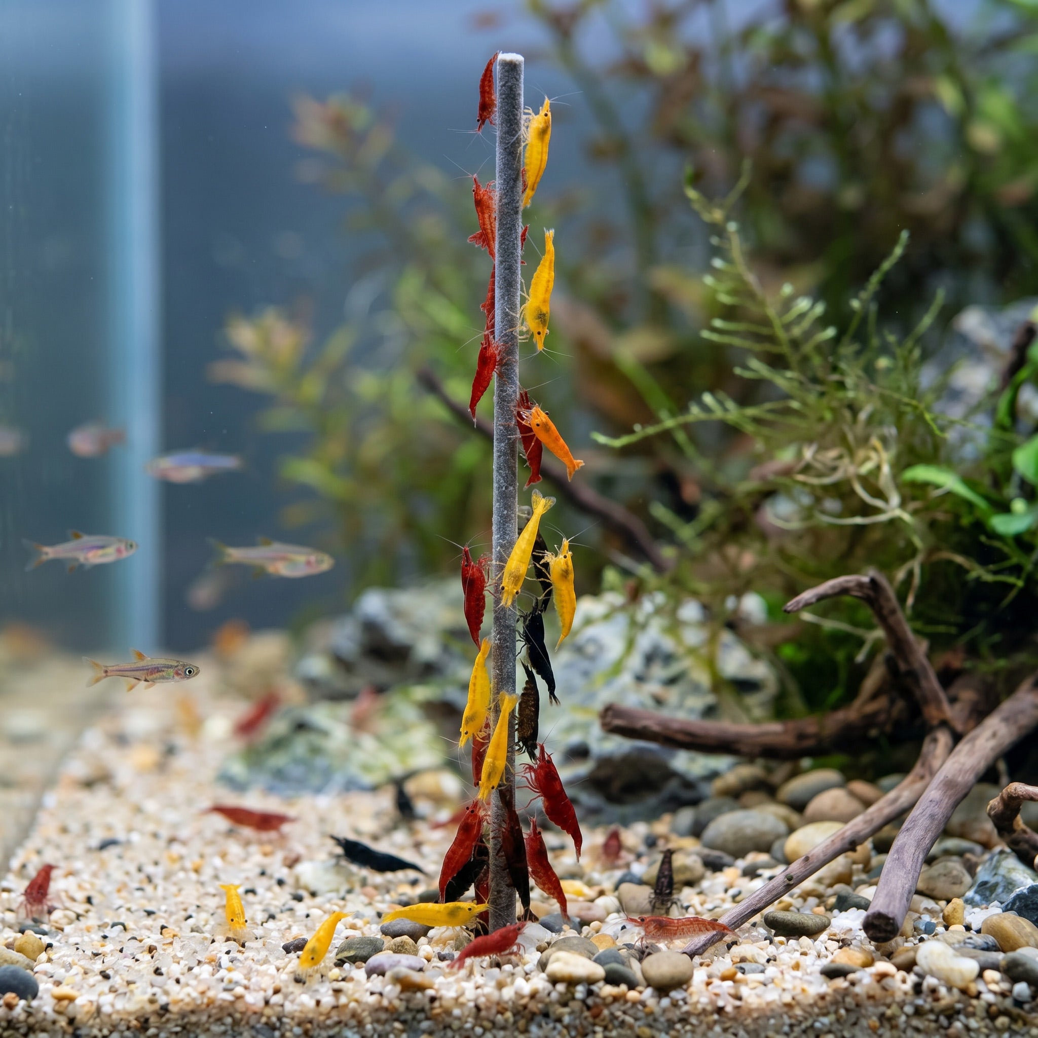 NatureHolic - Garnelen Lollies „Flower Power“ -  5 Lollis fürs Aquarium