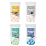 NatureHolic MineralCube Bundle - 4 Sorten - Mineralien für Garnelen, Schnecken & Krebse