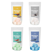NatureHolic MineralCube Bundle - 4 Sorten - Mineralien für Garnelen, Schnecken & Krebse