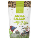 NatureHolic - AquaSnack Carrot'n Pea Sticks - 30g | Der Vitamin-Snack für Aquarienbewohner