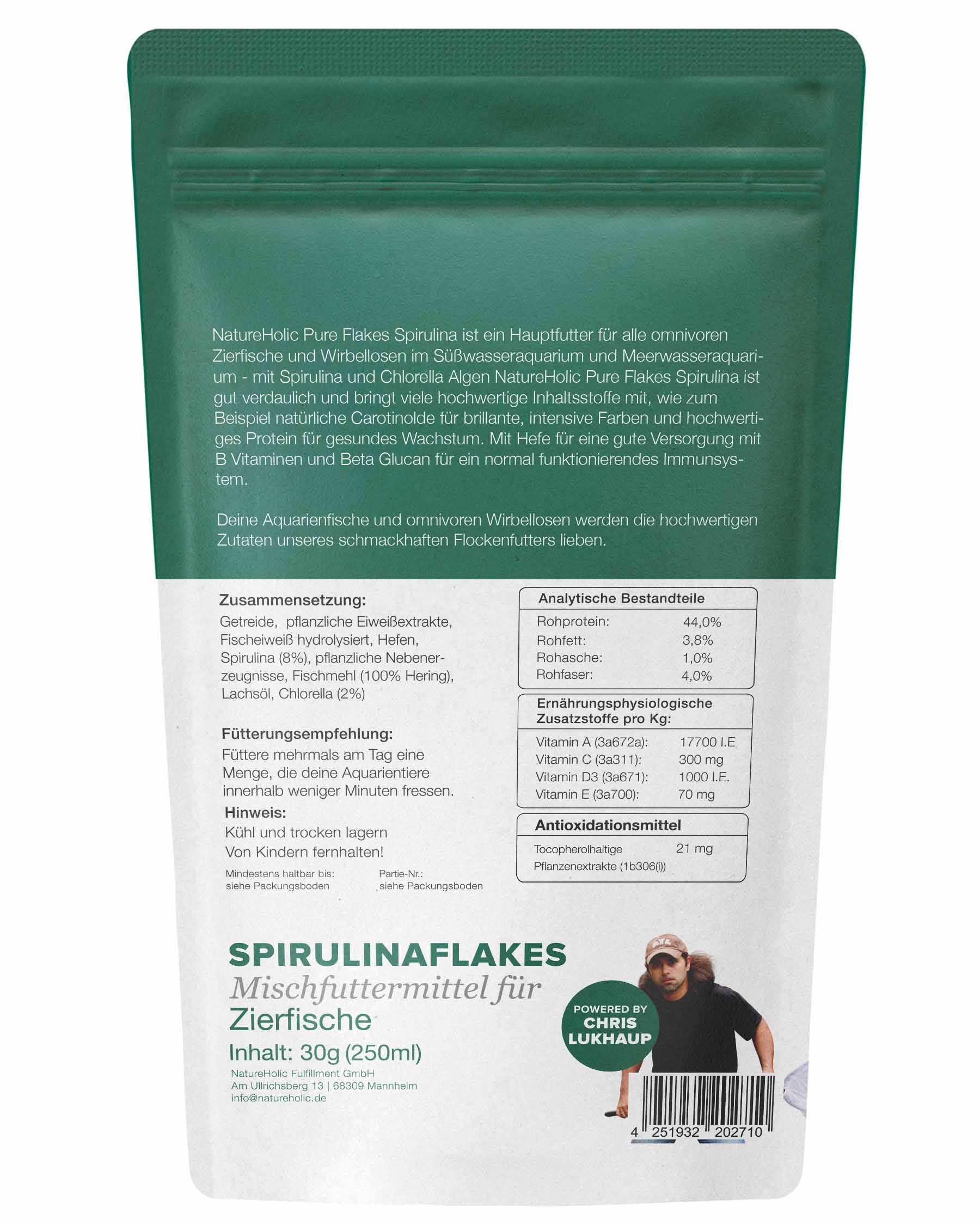 Pure Flakes Spirulina