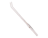 NatureHolic Scaping Tweezers curved silver - 27cm silberne Pflanzenpinzette