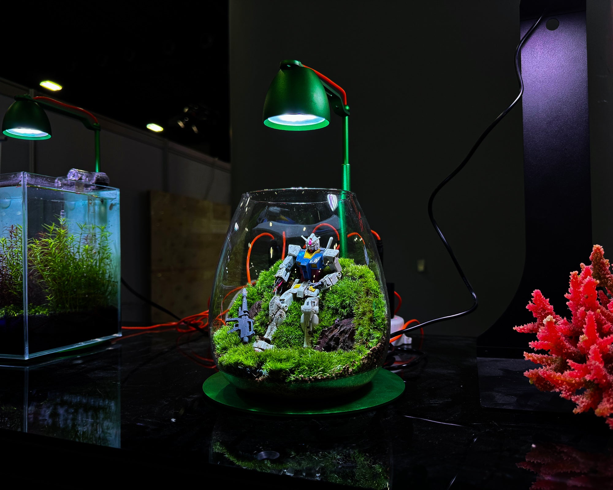 NatureHolic - Nano Spot+ - Beleuchtung für Nano-Aquarien / Wabikusa