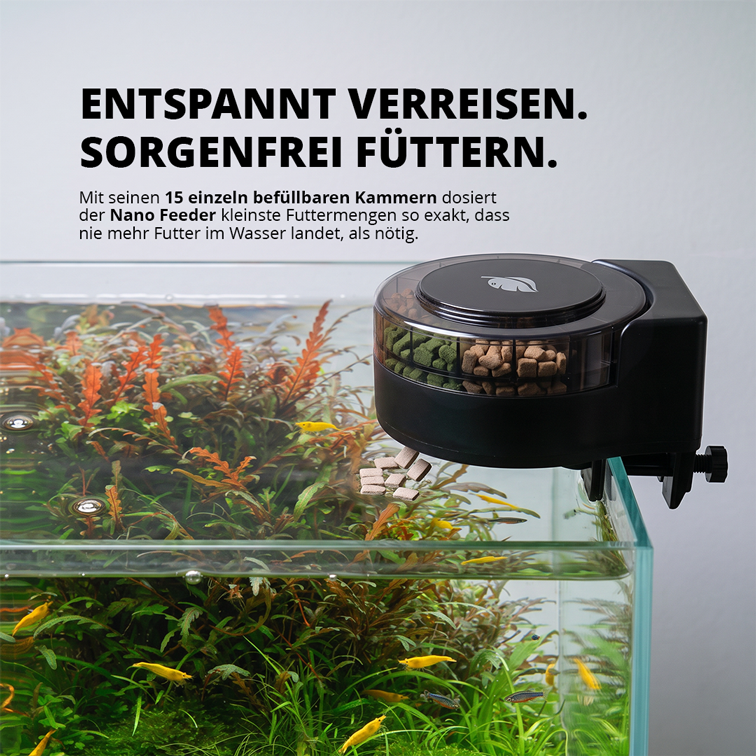 NatureHolic Nano Feeder - Aquarium Futterautomat