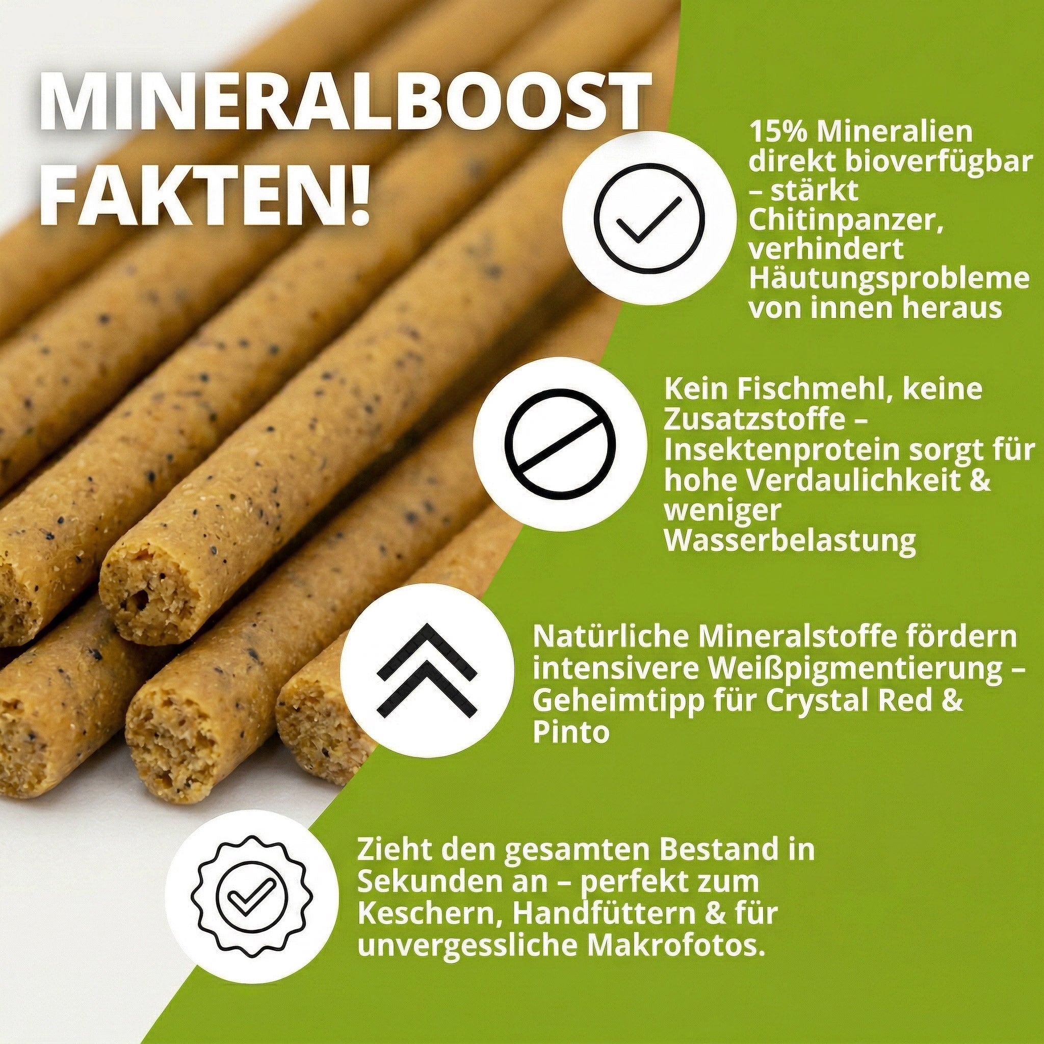 NatureHolic - Garnelenlutscher „MineralBoost“ - Garnelenfutter 1 stk