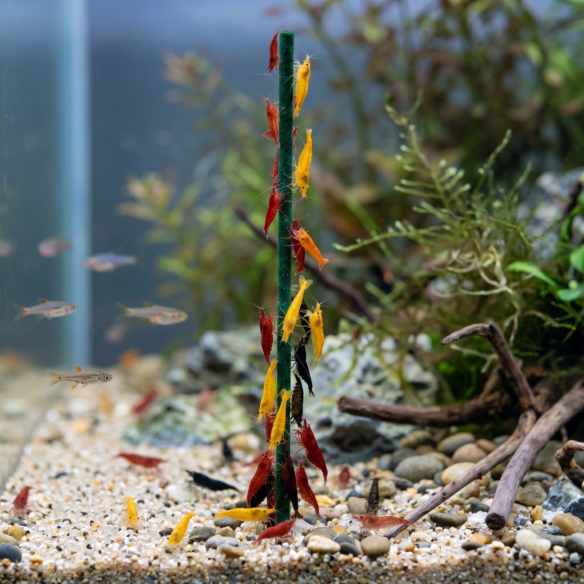 NatureHolic - Garnelen Lollies „Spirulinapower“ - 5 Lollis fürs Aquarium