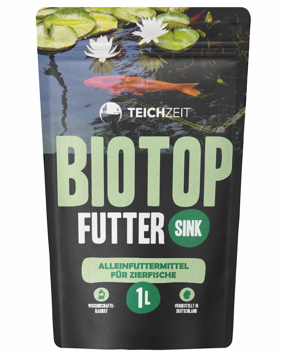 Teichzeit - Biotop Futter Sink