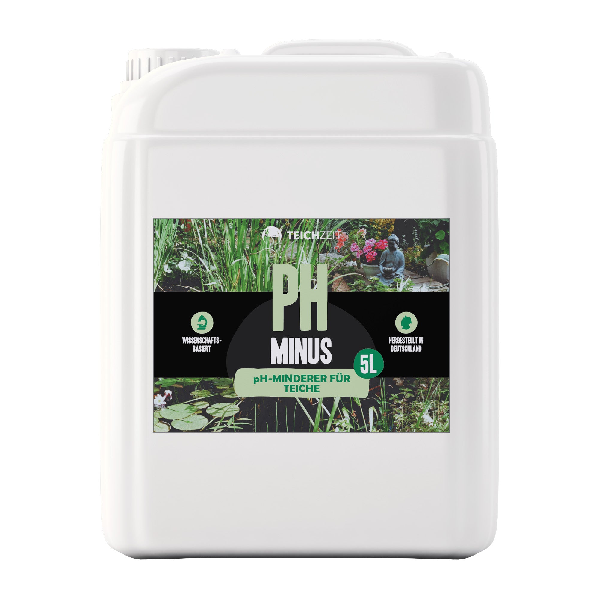 Teichzeit pH Minus - 5 Liter - pH/Karbonhärte im Teich senken