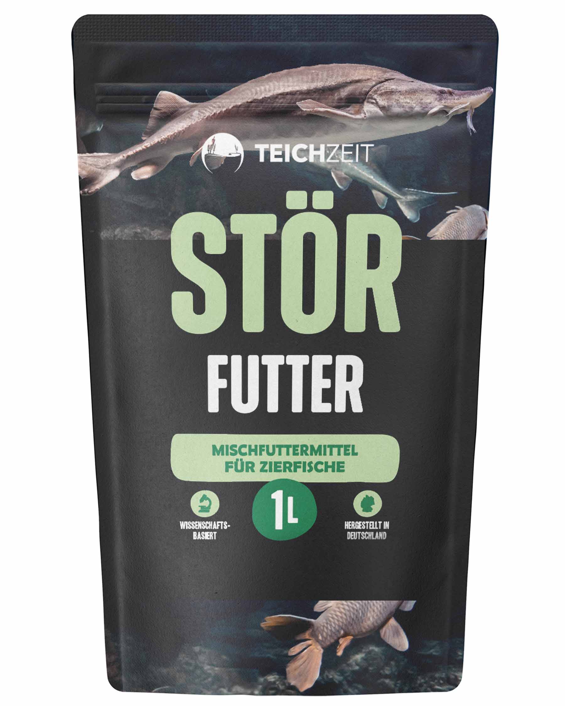 Teichzeit Störfutter