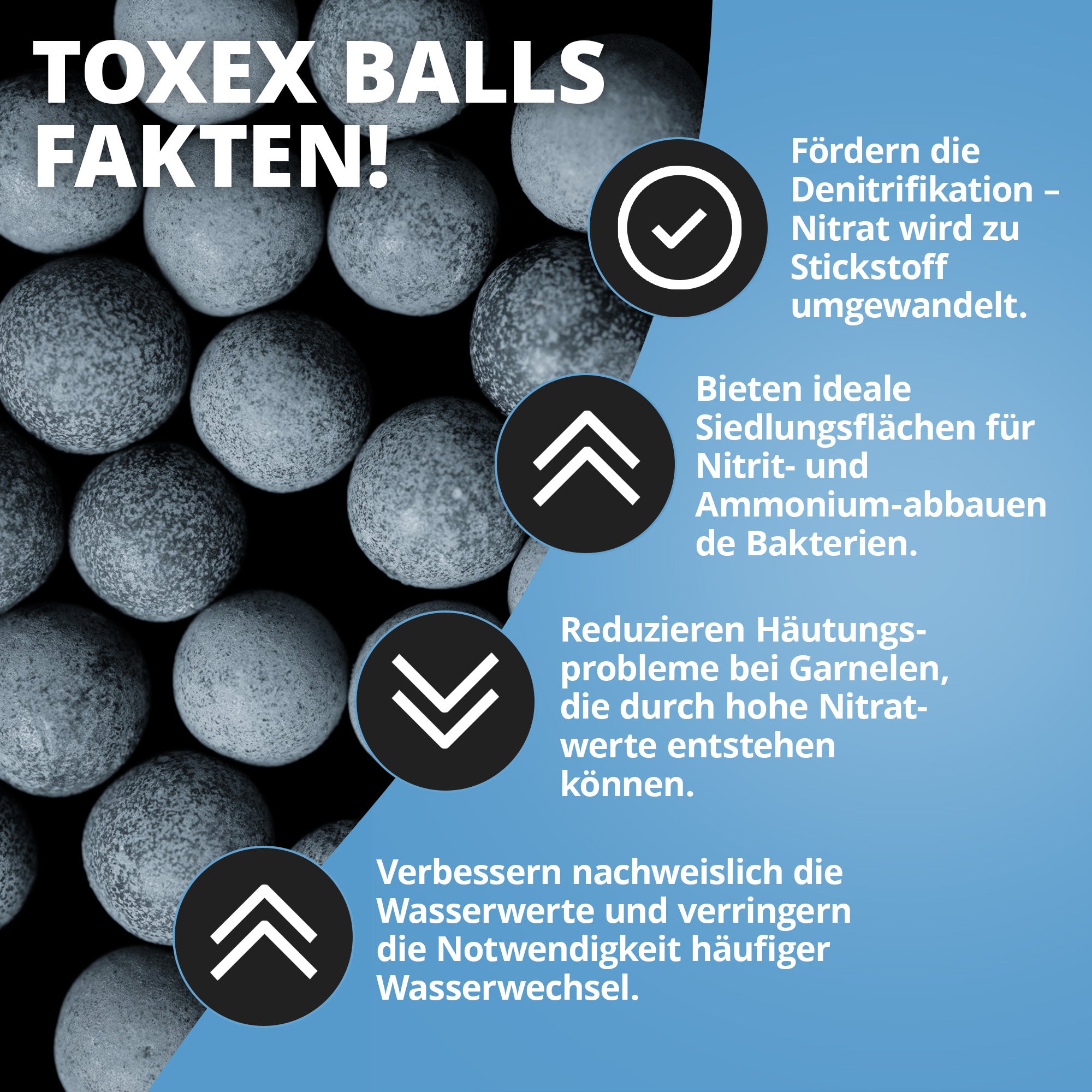 NatureHolic ToxEx Balls - Wasseraufbereiter - 60g