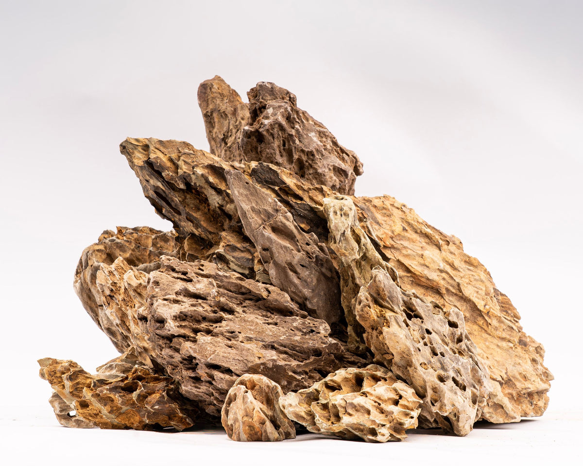 Drachenstein - Yamano Stone - Stein für Aquarium & Terrarium - 250g Bruch