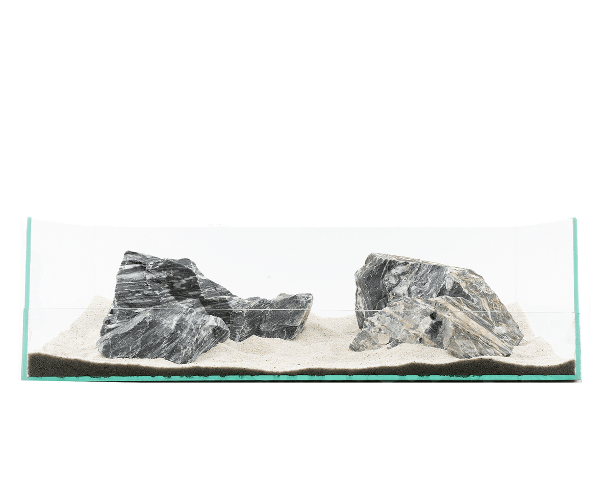 Zebra Stone - Stein für Aquarium & Terrarium - 250g Bruch
