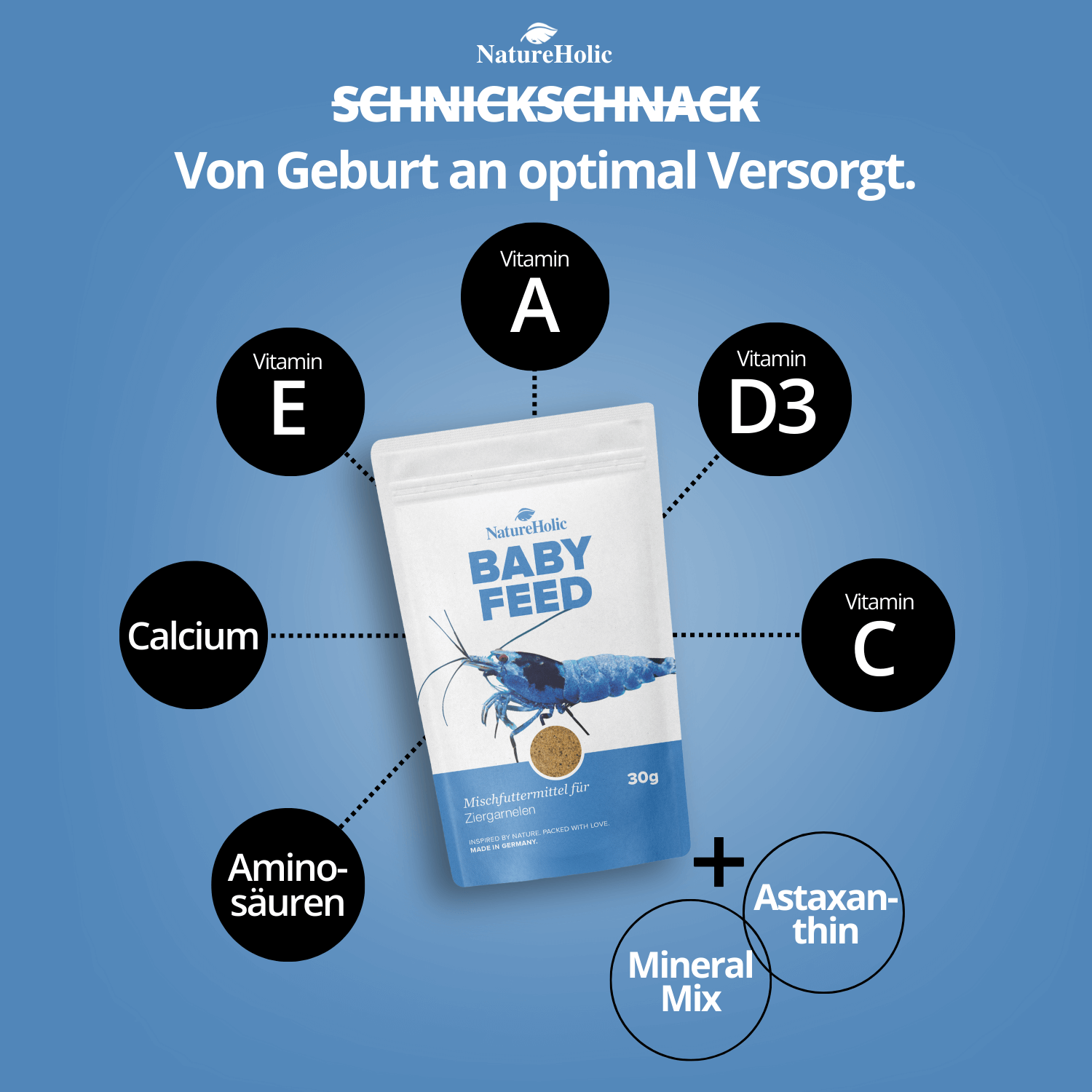 Babyfeed Garnelen