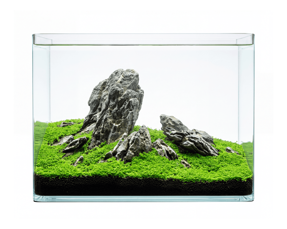 Natureholic - Curved Garden Tank - Pico Aquarium