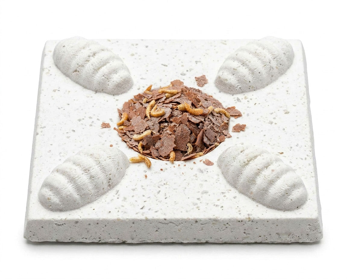 NatureHolic - Assel MineralPlate - Mineral Futterplatte für Asseln