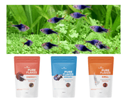 Flocken Fischfutter Bundle - krill - Immun+ - Energy+