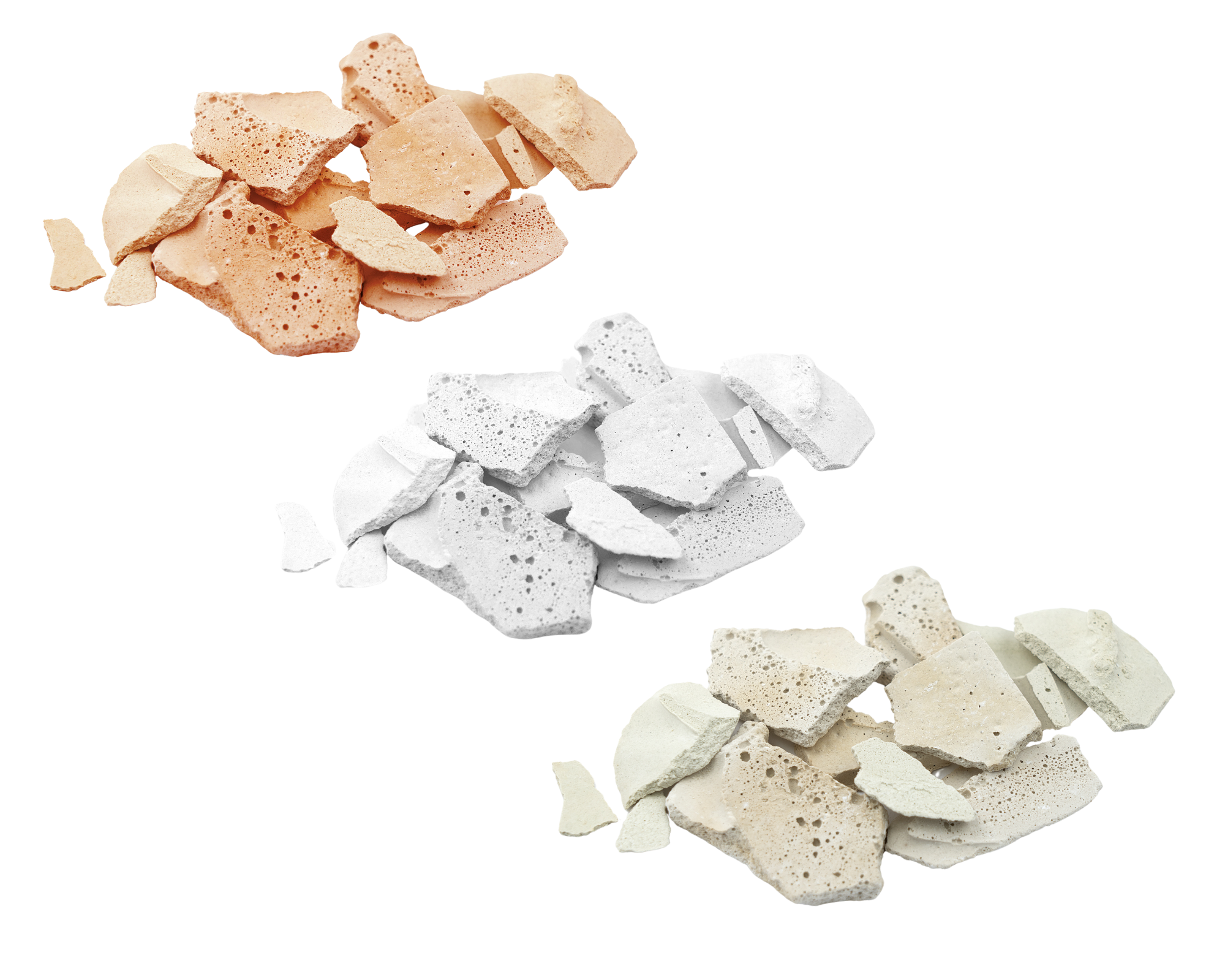 Mineral Fragments Sorglospaket Trio - für Wirbellose & Terrarientiere - 30g