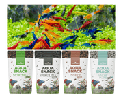 Snackbundle für Zwerggarnelen - Spirulina - Moringa - Insect - Snow Pops